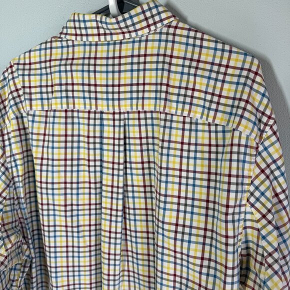 Duluth Trading Co. Mens Multicolored Plaid Casual Button Up XL 100% Cotton - Picture 5 of 12